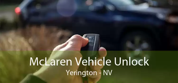 McLaren Vehicle Unlock Yerington - NV