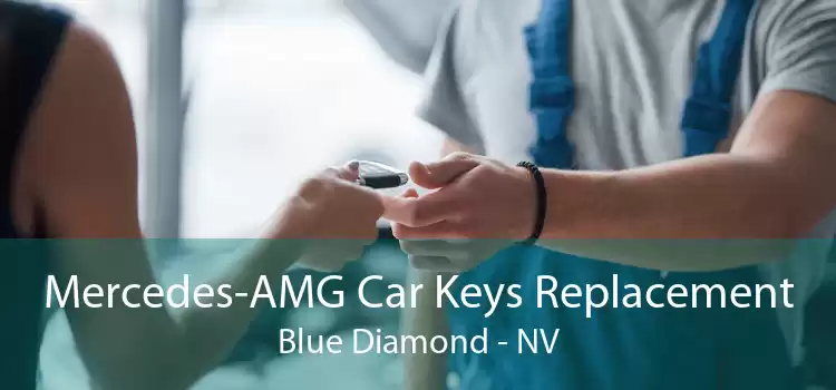 Mercedes-AMG Car Keys Replacement Blue Diamond - NV