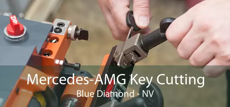 Mercedes-AMG Key Cutting Blue Diamond - NV