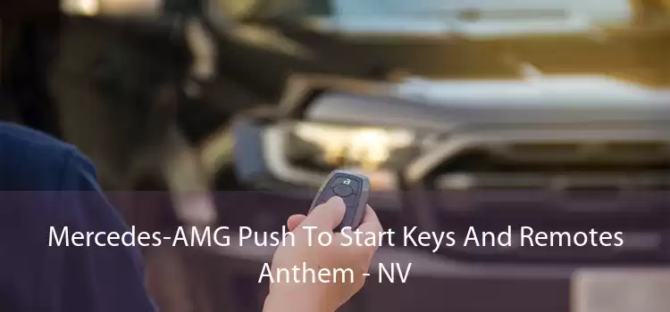 Mercedes-AMG Push To Start Keys And Remotes Anthem - NV