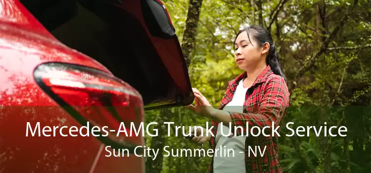 Mercedes-AMG Trunk Unlock Service Sun City Summerlin - NV