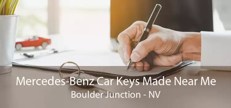 Mercedes-Benz Car Keys Made Near Me Boulder Junction - NV