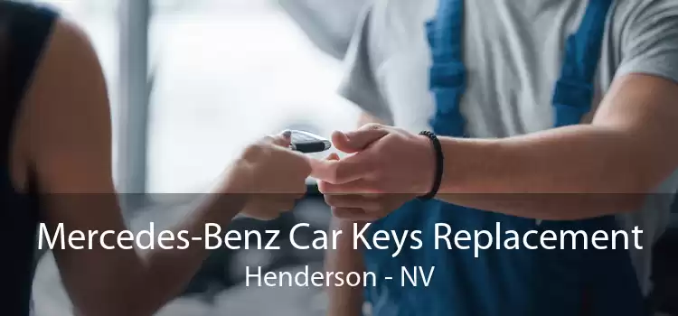 Mercedes-Benz Car Keys Replacement Henderson - NV