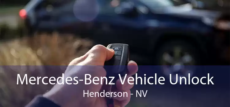 Mercedes-Benz Vehicle Unlock Henderson - NV