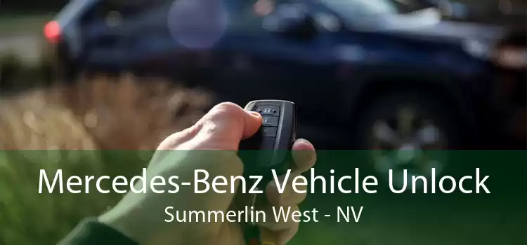 Mercedes-Benz Vehicle Unlock Summerlin West - NV