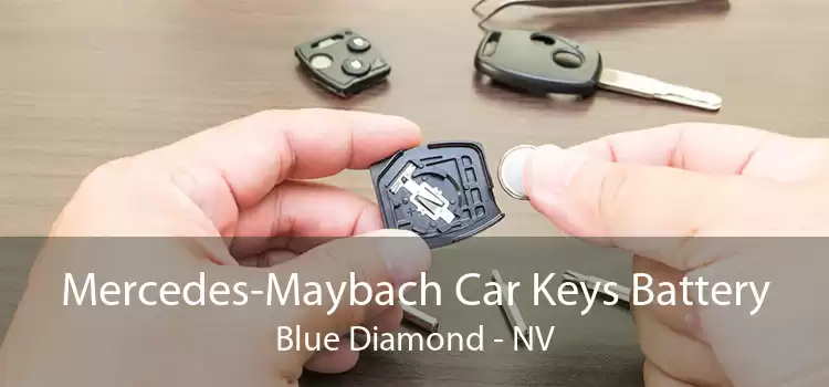 Mercedes-Maybach Car Keys Battery Blue Diamond - NV