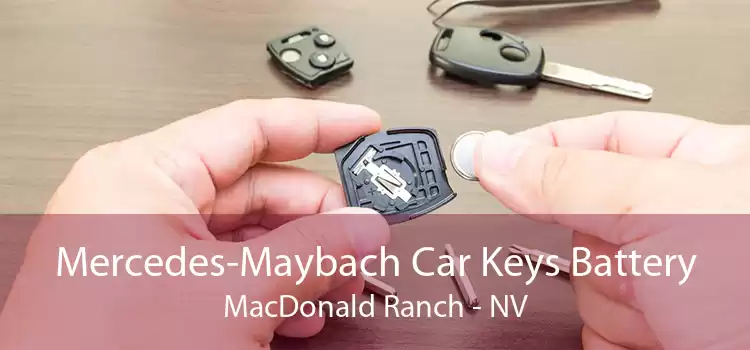 Mercedes-Maybach Car Keys Battery MacDonald Ranch - NV