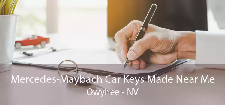 Mercedes-Maybach Car Keys Made Near Me Owyhee - NV