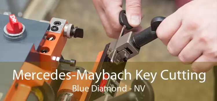Mercedes-Maybach Key Cutting Blue Diamond - NV