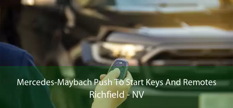 Mercedes-Maybach Push To Start Keys And Remotes Richfield - NV