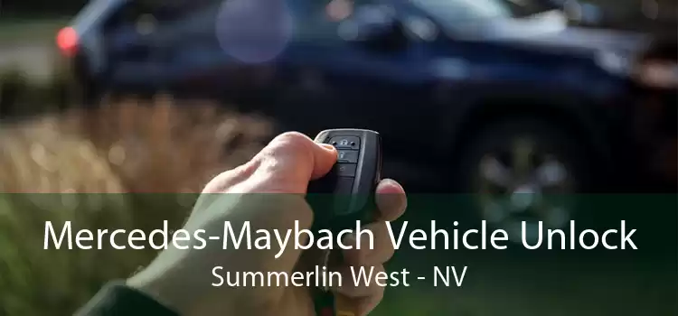 Mercedes-Maybach Vehicle Unlock Summerlin West - NV