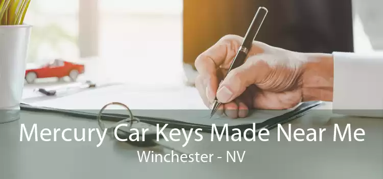 Mercury Car Keys Made Near Me Winchester - NV