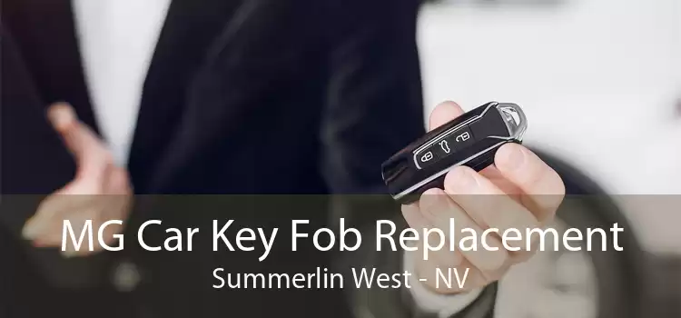 MG Car Key Fob Replacement Summerlin West - NV
