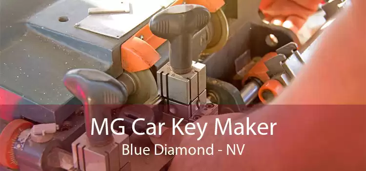 MG Car Key Maker Blue Diamond - NV