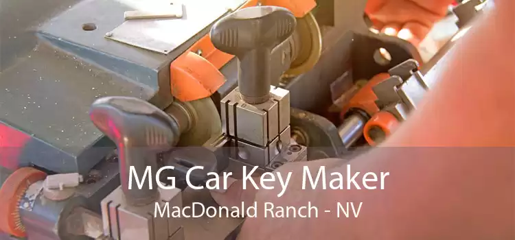 MG Car Key Maker MacDonald Ranch - NV
