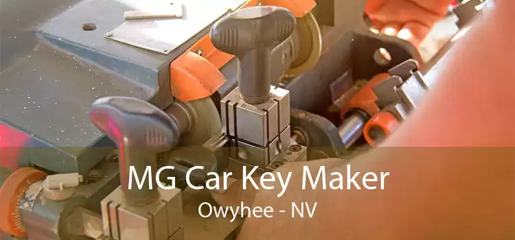 MG Car Key Maker Owyhee - NV