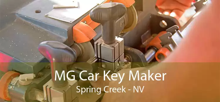 MG Car Key Maker Spring Creek - NV