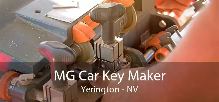 MG Car Key Maker Yerington - NV
