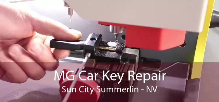 MG Car Key Repair Sun City Summerlin - NV