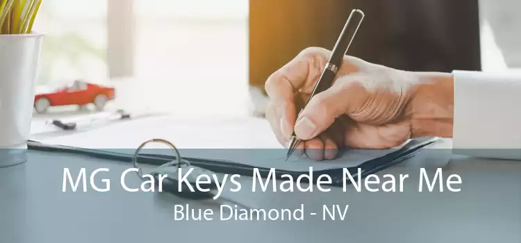 MG Car Keys Made Near Me Blue Diamond - NV