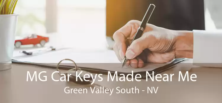 MG Car Keys Made Near Me Green Valley South - NV