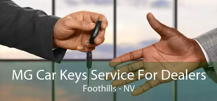 MG Car Keys Service For Dealers Foothills - NV