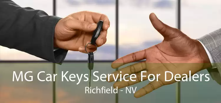 MG Car Keys Service For Dealers Richfield - NV