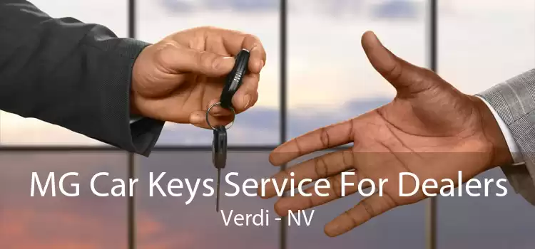 MG Car Keys Service For Dealers Verdi - NV