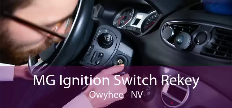 MG Ignition Switch Rekey Owyhee - NV