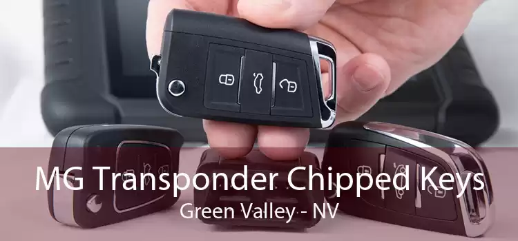 MG Transponder Chipped Keys Green Valley - NV