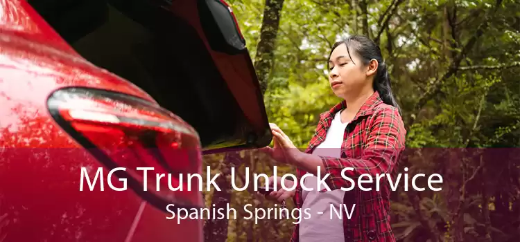 MG Trunk Unlock Service Spanish Springs - NV