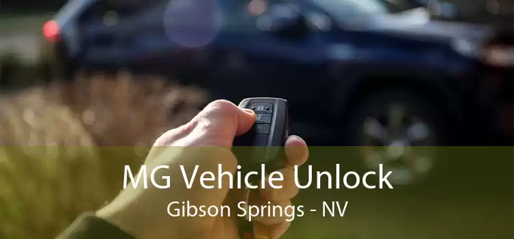 MG Vehicle Unlock Gibson Springs - NV