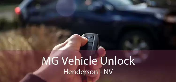 MG Vehicle Unlock Henderson - NV