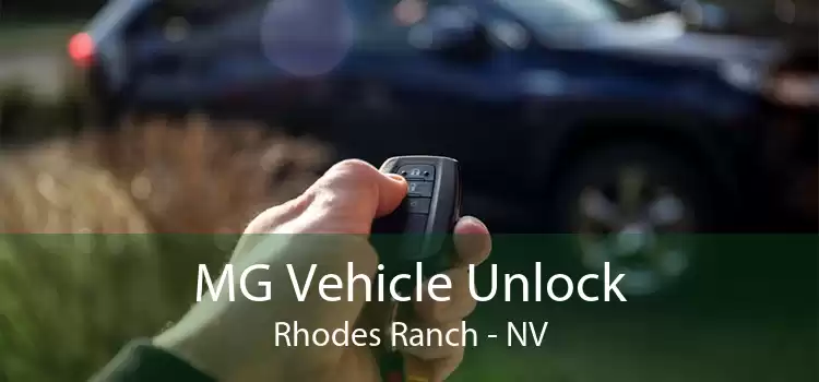 MG Vehicle Unlock Rhodes Ranch - NV