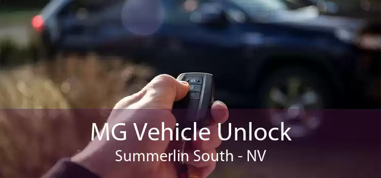 MG Vehicle Unlock Summerlin South - NV