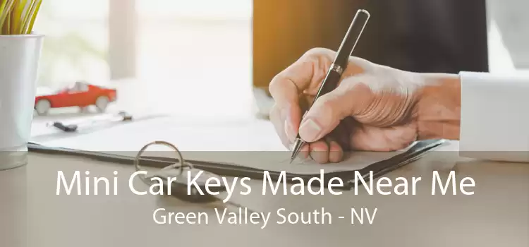 Mini Car Keys Made Near Me Green Valley South - NV