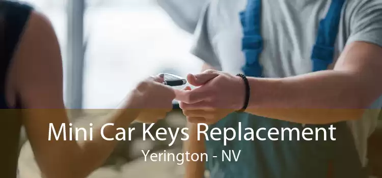 Mini Car Keys Replacement Yerington - NV