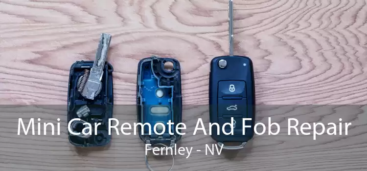 Mini Car Remote And Fob Repair Fernley - NV