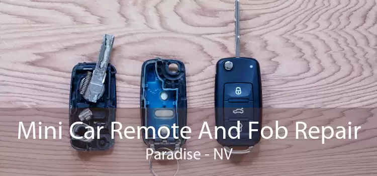 Mini Car Remote And Fob Repair Paradise - NV