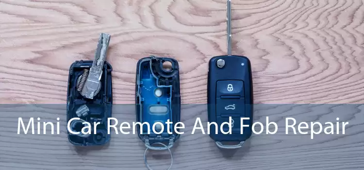 Mini Car Remote And Fob Repair 