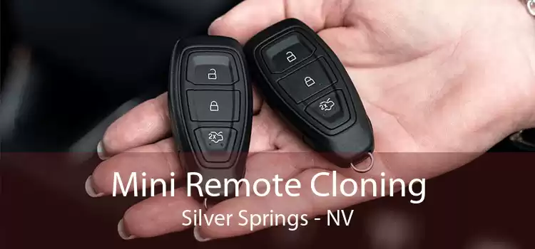 Mini Remote Cloning Silver Springs - NV