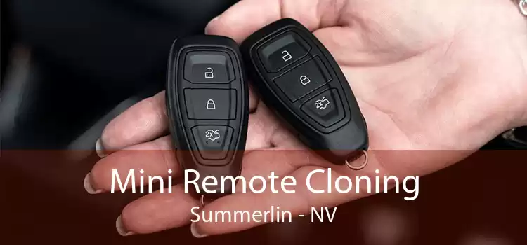 Mini Remote Cloning Summerlin - NV