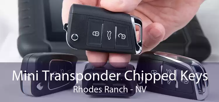Mini Transponder Chipped Keys Rhodes Ranch - NV