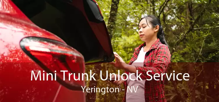 Mini Trunk Unlock Service Yerington - NV