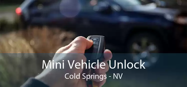 Mini Vehicle Unlock Cold Springs - NV