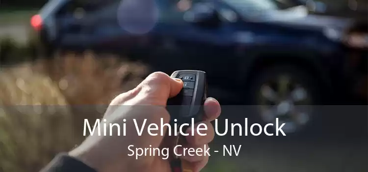 Mini Vehicle Unlock Spring Creek - NV