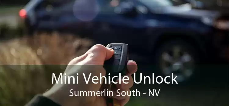 Mini Vehicle Unlock Summerlin South - NV