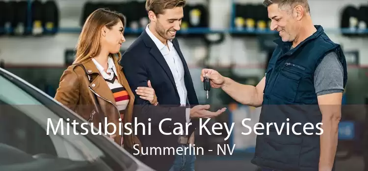 Mitsubishi Car Key Services Summerlin - NV