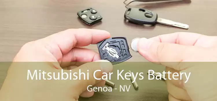 Mitsubishi Car Keys Battery Genoa - NV