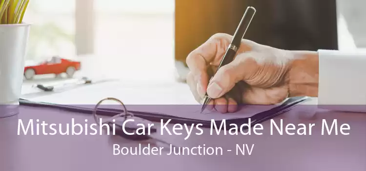 Mitsubishi Car Keys Made Near Me Boulder Junction - NV
